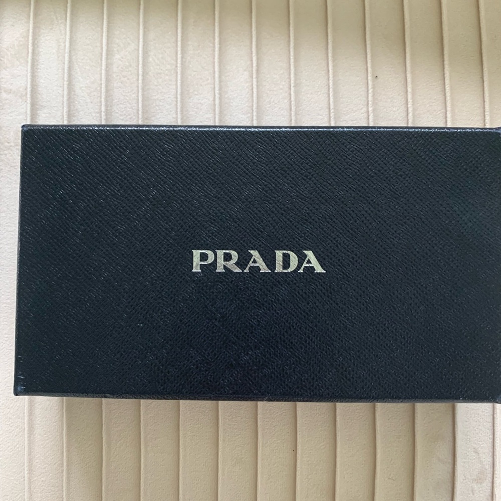 Prada Saffiano Leather Wallet | Papaya - Picture 3 of 15